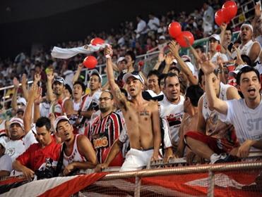 The Sao Paulo fans deserve a good result
